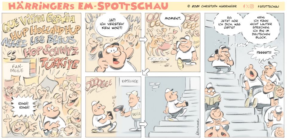 Härringers Spottschau - Der Fussball-Comic - Kommentare