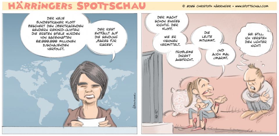 H&auml;rringers Spottschau - Es ist da: das neue Jahrbuch mit den Highlights der Saison 2025/26 und der WM. Ihr k&ouml;nnt es hier ordern (56 Seiten, Hardcover, 12,90&euro;):